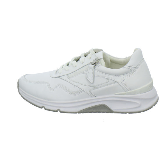 Gabor Comfort Rolling Soft Schnürhalbschuhe Weiß - 360° Ansicht