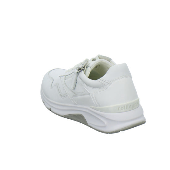 Gabor Comfort Rolling Soft Schnürhalbschuhe Weiß - 360° Ansicht