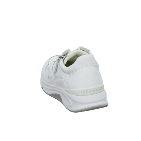 Gabor Comfort Rolling Soft Schnürhalbschuhe Weiß - 360° Ansicht