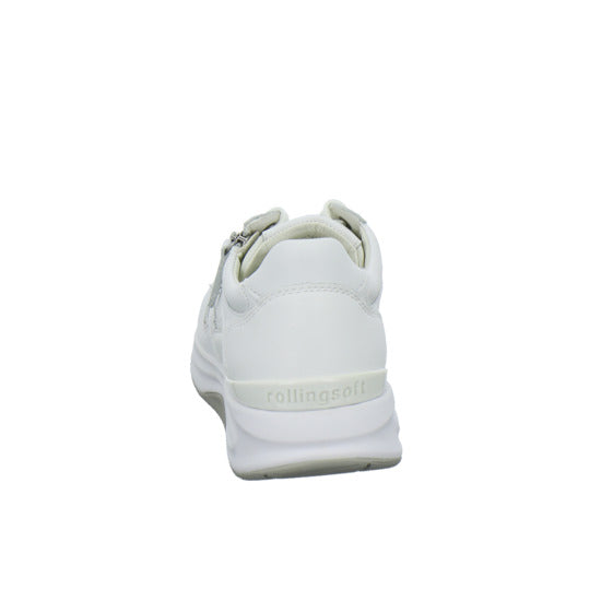 Gabor Comfort Rolling Soft Schnürhalbschuhe Weiß - 360° Ansicht