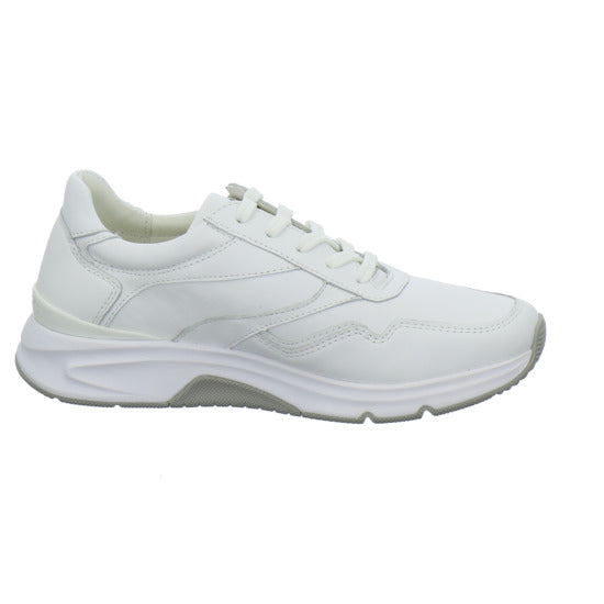 Gabor Comfort Rolling Soft Schnürhalbschuhe Weiß - 360° Ansicht
