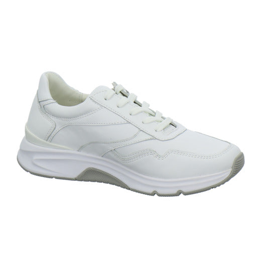 Gabor Comfort Rolling Soft Schnürhalbschuhe Weiß - 360° Ansicht