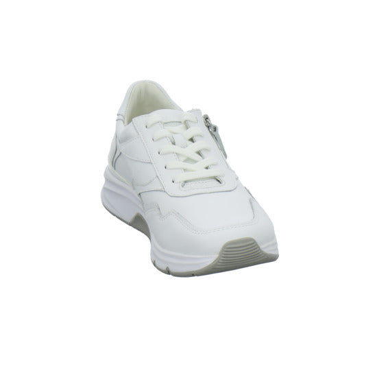 Gabor Comfort Rolling Soft Schnürhalbschuhe Weiß - 360° Ansicht