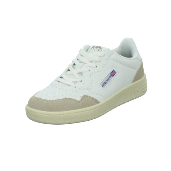 BK Schnürhalbschuhe Weiß - 360° Ansicht