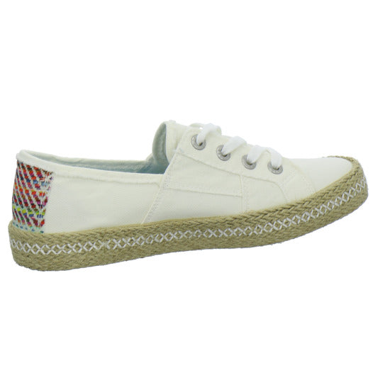 Blowfish Venus Schnürhalbschuhe Weiß - 360° Ansicht