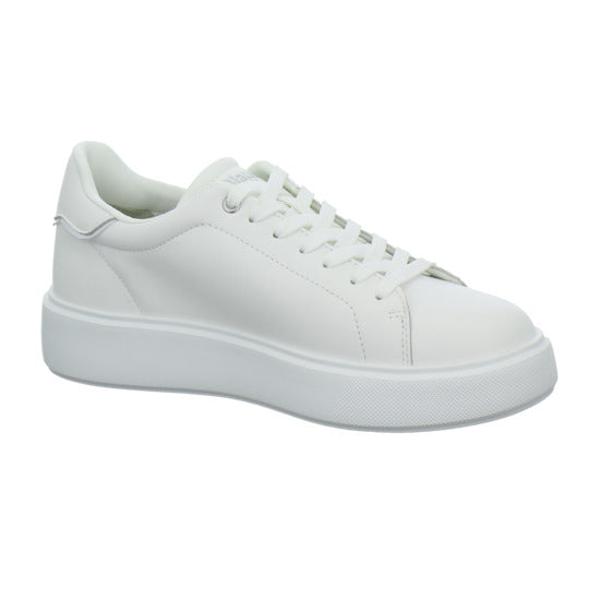 Blauer Schnürhalbschuhe Weiß