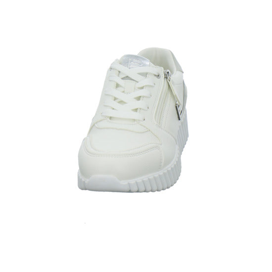 Bugatti Shoes Woman Carini Schnürhalbschuhe Weiß - 360° Ansicht