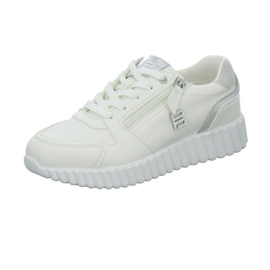 Bugatti Shoes Woman Carini Schnürhalbschuhe Weiß - 360° Ansicht