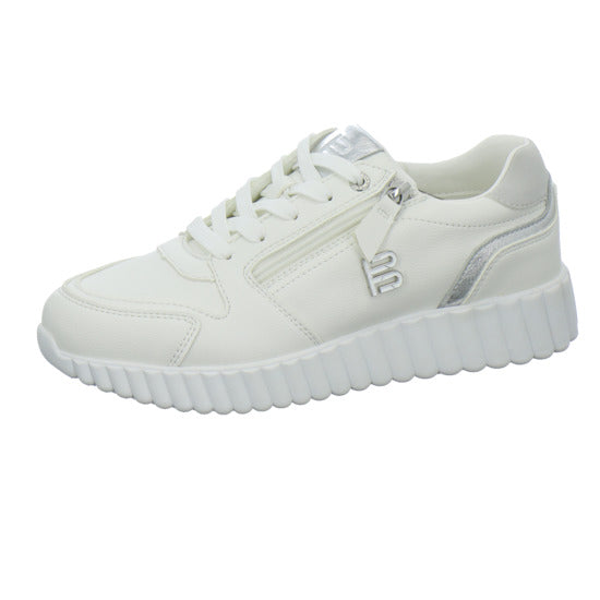 Bugatti Shoes Woman Carini Schnürhalbschuhe Weiß - 360° Ansicht
