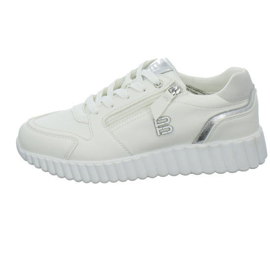 Bugatti Shoes Woman Carini Schnürhalbschuhe Weiß - 360° Ansicht