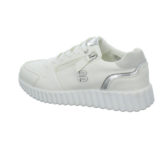 Bugatti Shoes Woman Carini Schnürhalbschuhe Weiß - 360° Ansicht