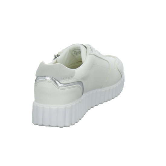 Bugatti Shoes Woman Carini Schnürhalbschuhe Weiß - 360° Ansicht