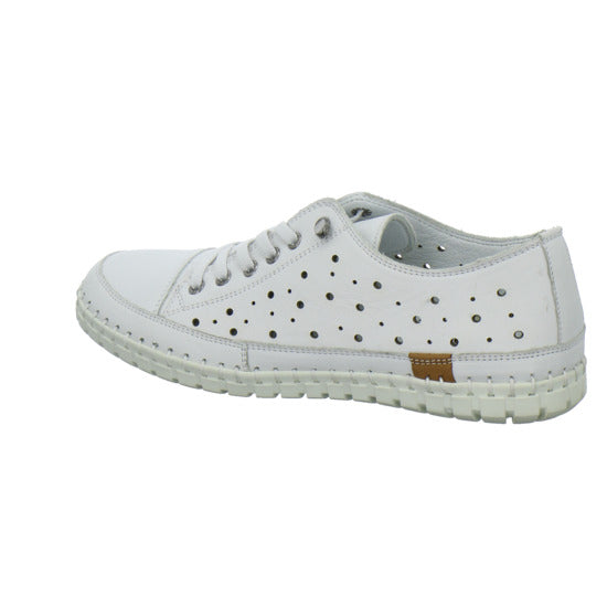 Gemini Schnürhalbschuhe Weiß - 360° Ansicht