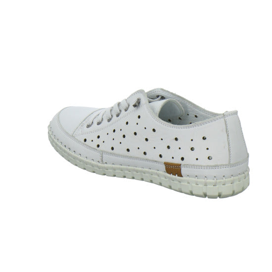 Gemini Schnürhalbschuhe Weiß - 360° Ansicht