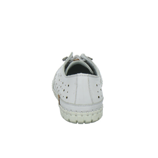 Gemini Schnürhalbschuhe Weiß - 360° Ansicht