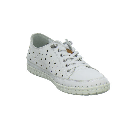 Gemini Schnürhalbschuhe Weiß - 360° Ansicht
