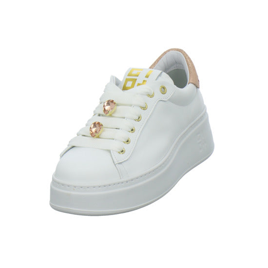 GIO+ Schnürhalbschuhe Weiß