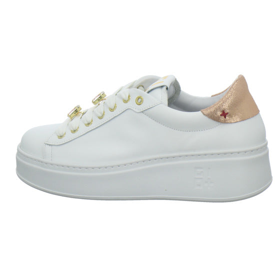 GIO+ Schnürhalbschuhe Weiß