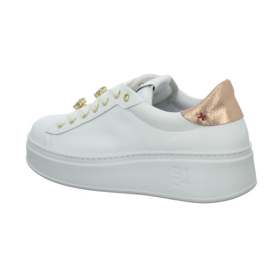 GIO+ Schnürhalbschuhe Weiß