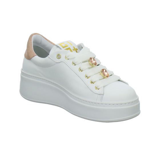 GIO+ Schnürhalbschuhe Weiß