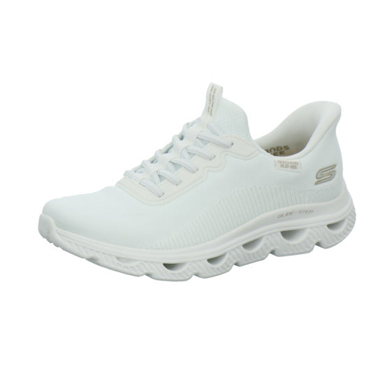 Skechers Sneaker Damen SLIP INS BOBS ARC WAVES Weiß
