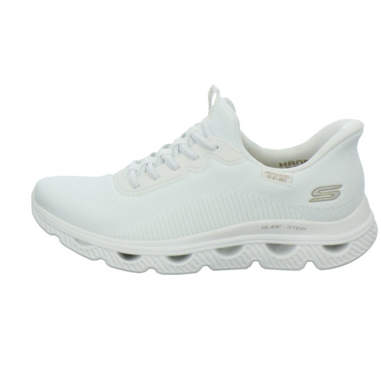 Skechers Sneaker Damen SLIP INS BOBS ARC WAVES Weiß