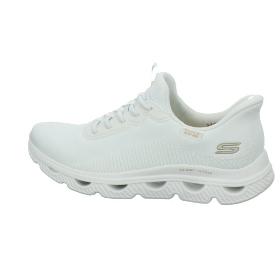 Skechers Sneaker Damen SLIP INS BOBS ARC WAVES Weiß