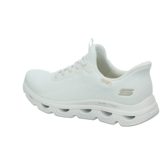 Skechers Sneaker Damen SLIP INS BOBS ARC WAVES Weiß
