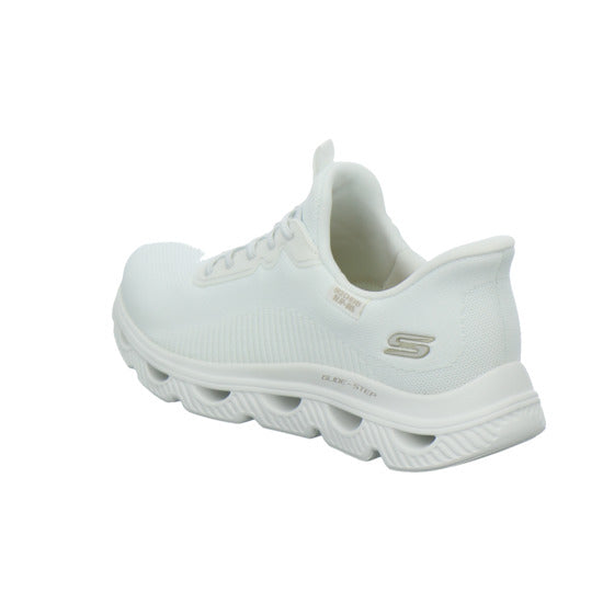 Skechers Sneaker Damen SLIP INS BOBS ARC WAVES Weiß