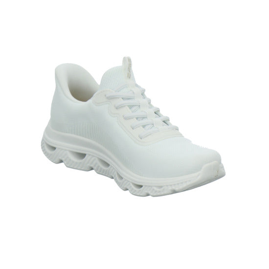 Skechers Sneaker Damen SLIP INS BOBS ARC WAVES Weiß