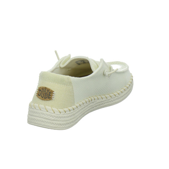 Hey Dude Sneaker Damen Wendy Espadrille Weiß