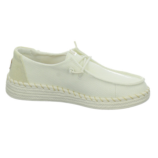Hey Dude Sneaker Damen Wendy Espadrille Weiß