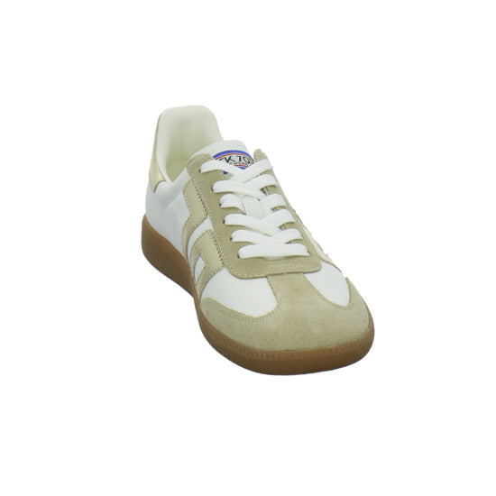 Back 70 Schnürhalbschuhe Weiß-kombi - 360° Ansicht