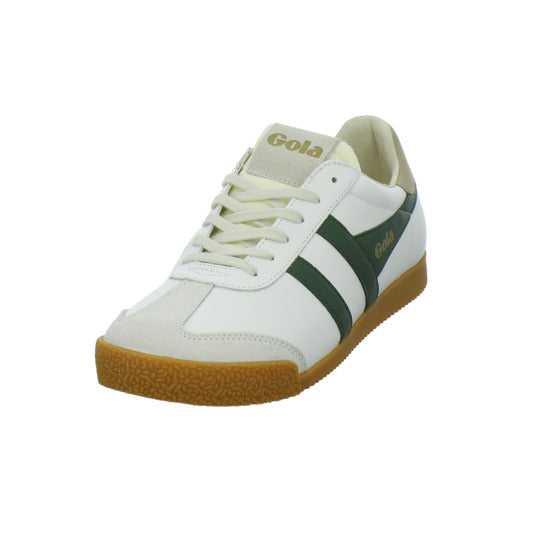 Gola Elan Leather Schnürhalbschuhe Weiß-kombi - 360° Ansicht