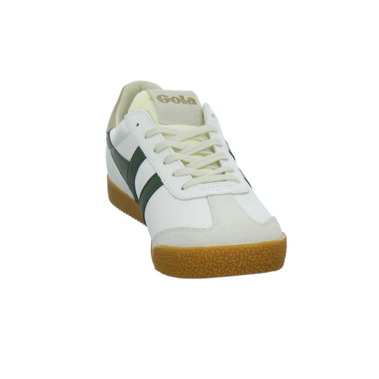 Gola Elan Leather Schnürhalbschuhe Weiß-kombi - 360° Ansicht