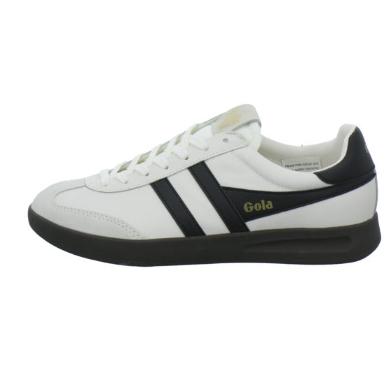 Gola Cyclone Leather Schnürhalbschuhe Weiß-kombi - 360° Ansicht