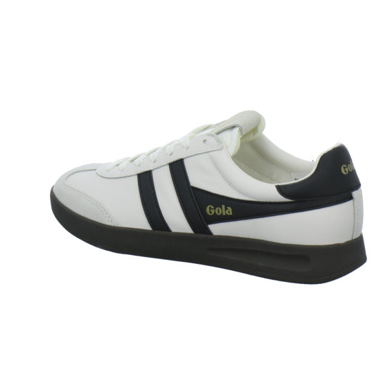 Gola Cyclone Leather Schnürhalbschuhe Weiß-kombi - 360° Ansicht