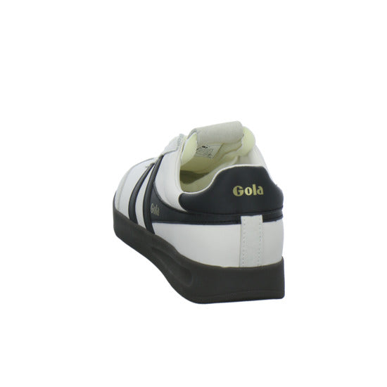 Gola Cyclone Leather Schnürhalbschuhe Weiß-kombi - 360° Ansicht