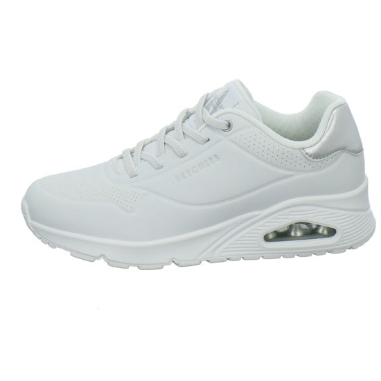 Skechers UNO Schnürhalbschuhe Weiß-kombi - 360° Ansicht