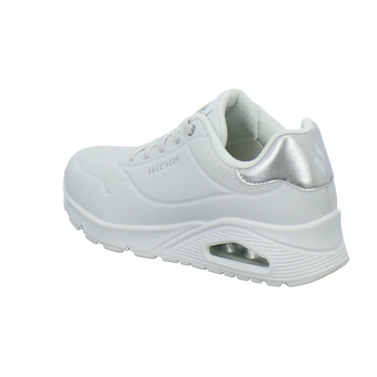 Skechers UNO Schnürhalbschuhe Weiß-kombi - 360° Ansicht