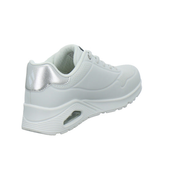 Skechers UNO Schnürhalbschuhe Weiß-kombi - 360° Ansicht