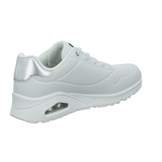 Skechers UNO Schnürhalbschuhe Weiß-kombi - 360° Ansicht