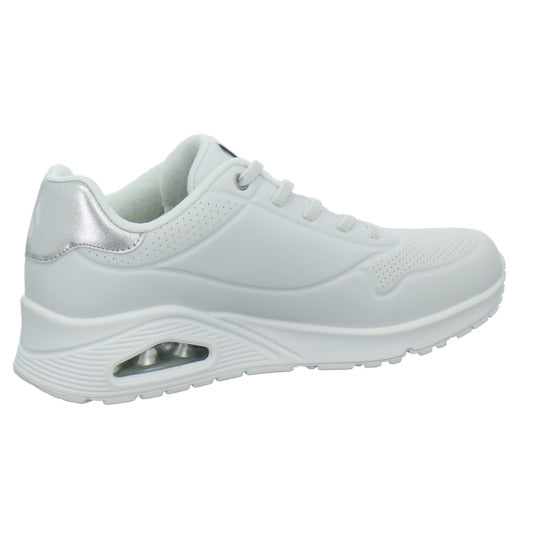 Skechers UNO Schnürhalbschuhe Weiß-kombi - 360° Ansicht