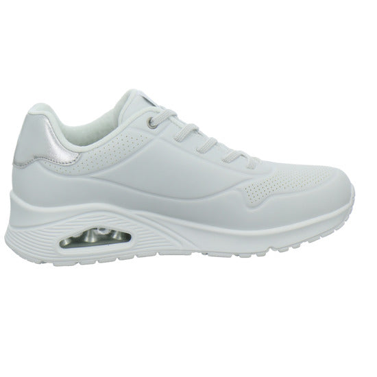 Skechers UNO Schnürhalbschuhe Weiß-kombi - 360° Ansicht