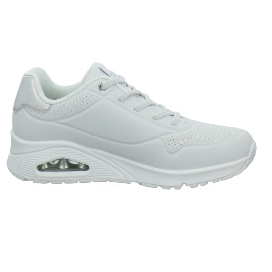 Skechers UNO Schnürhalbschuhe Weiß-kombi - 360° Ansicht