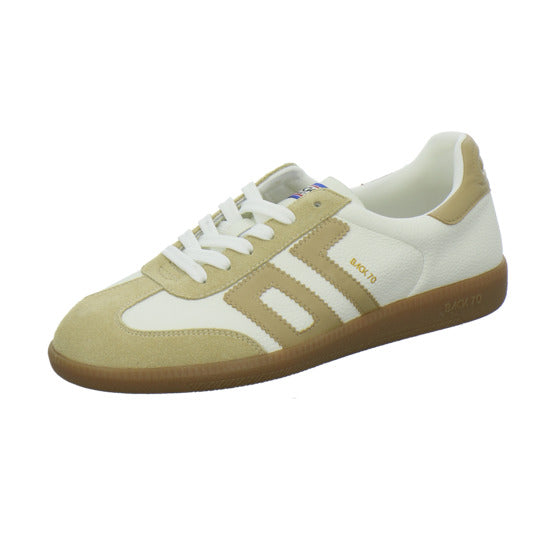 Back 70 Schnürhalbschuhe Weiß-kombi - 360° Ansicht