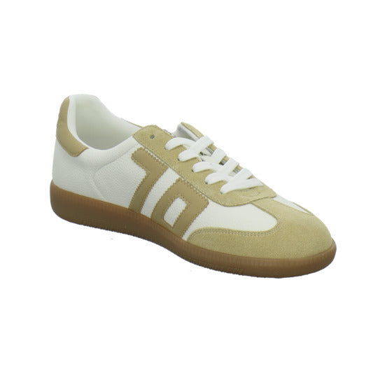 Back 70 Schnürhalbschuhe Weiß-kombi - 360° Ansicht