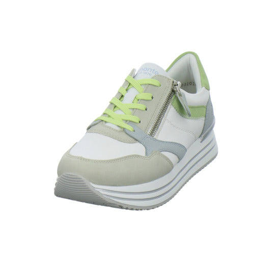 Remonte Schnürhalbschuhe Weiß-kombi