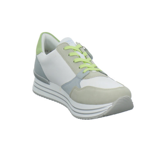 Remonte Schnürhalbschuhe Weiß-kombi