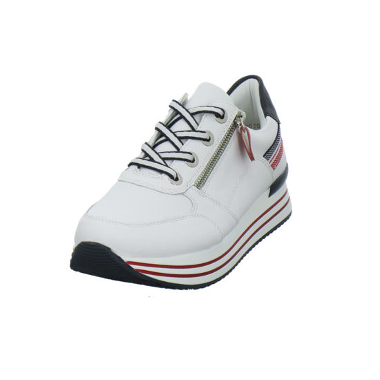 Remonte Schnürhalbschuhe Weiß-kombi - 360° Ansicht